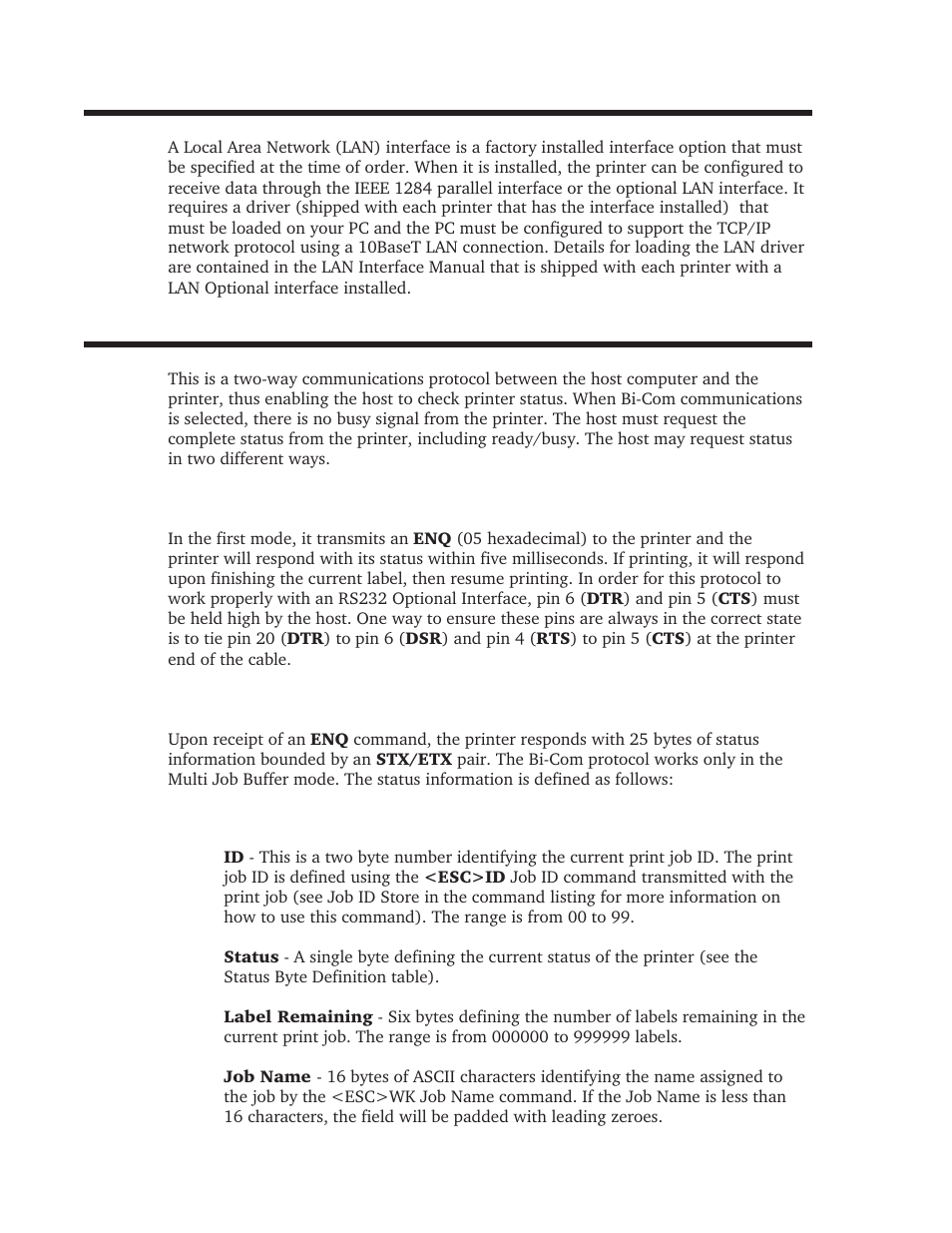 SATO CT410 User Manual | Page 142 / 199