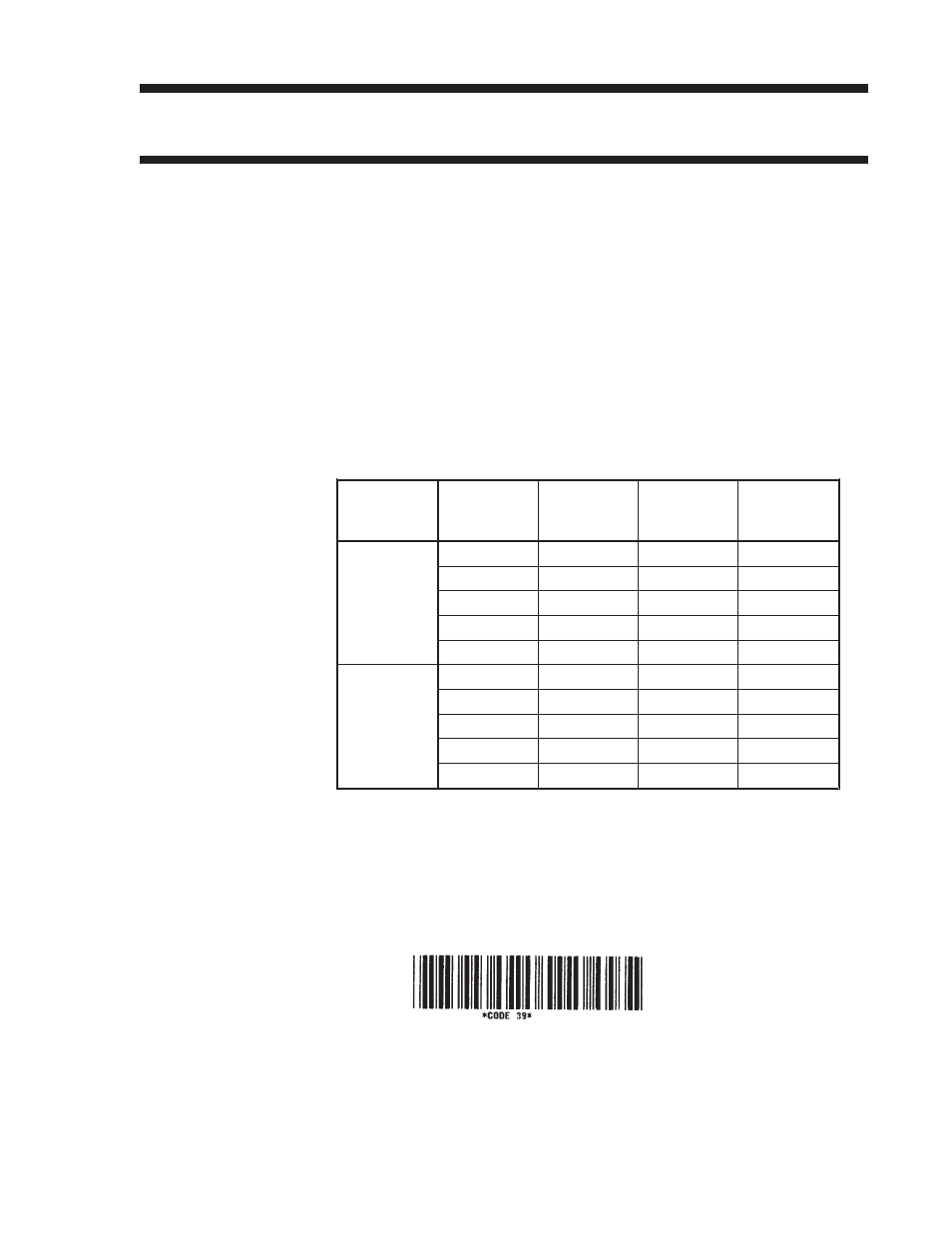 Code 39 | SATO CT410 User Manual | Page 170 / 199