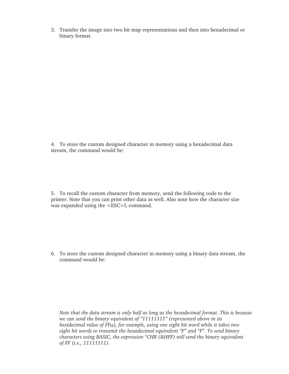 Appendix c: custom characters and graphics | SATO CT410 User Manual | Page 193 / 199