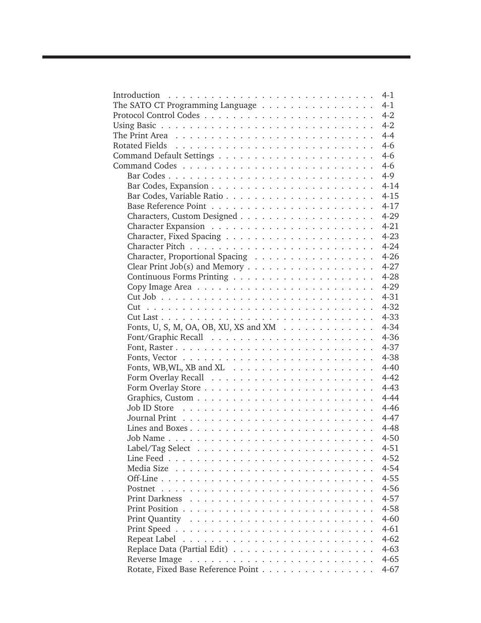 SATO CT410 User Manual | Page 6 / 199