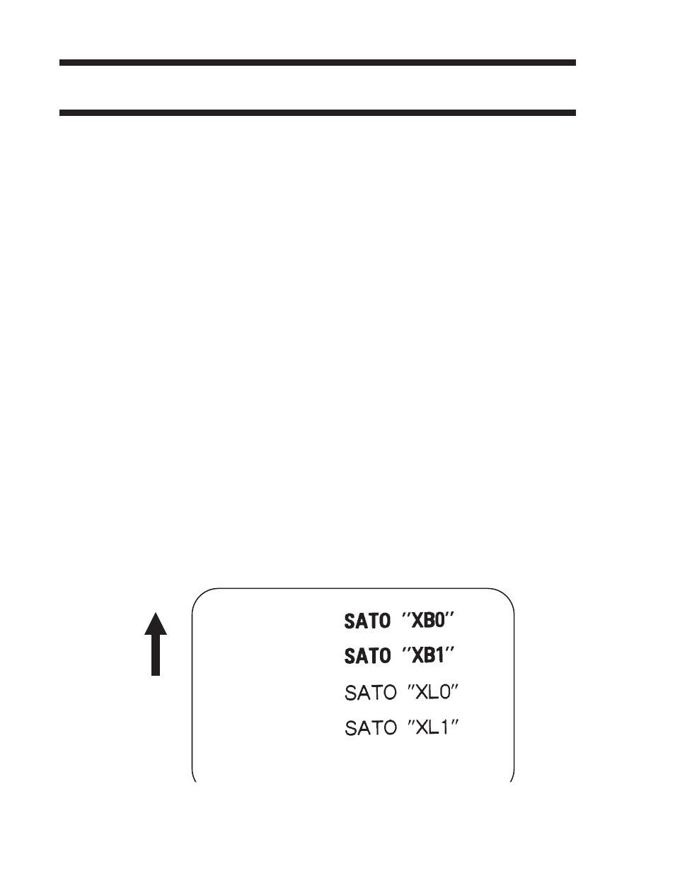 Wb & wl not implemented, Fonts wb, wl, xb & xl | SATO CT410 User Manual | Page 84 / 199