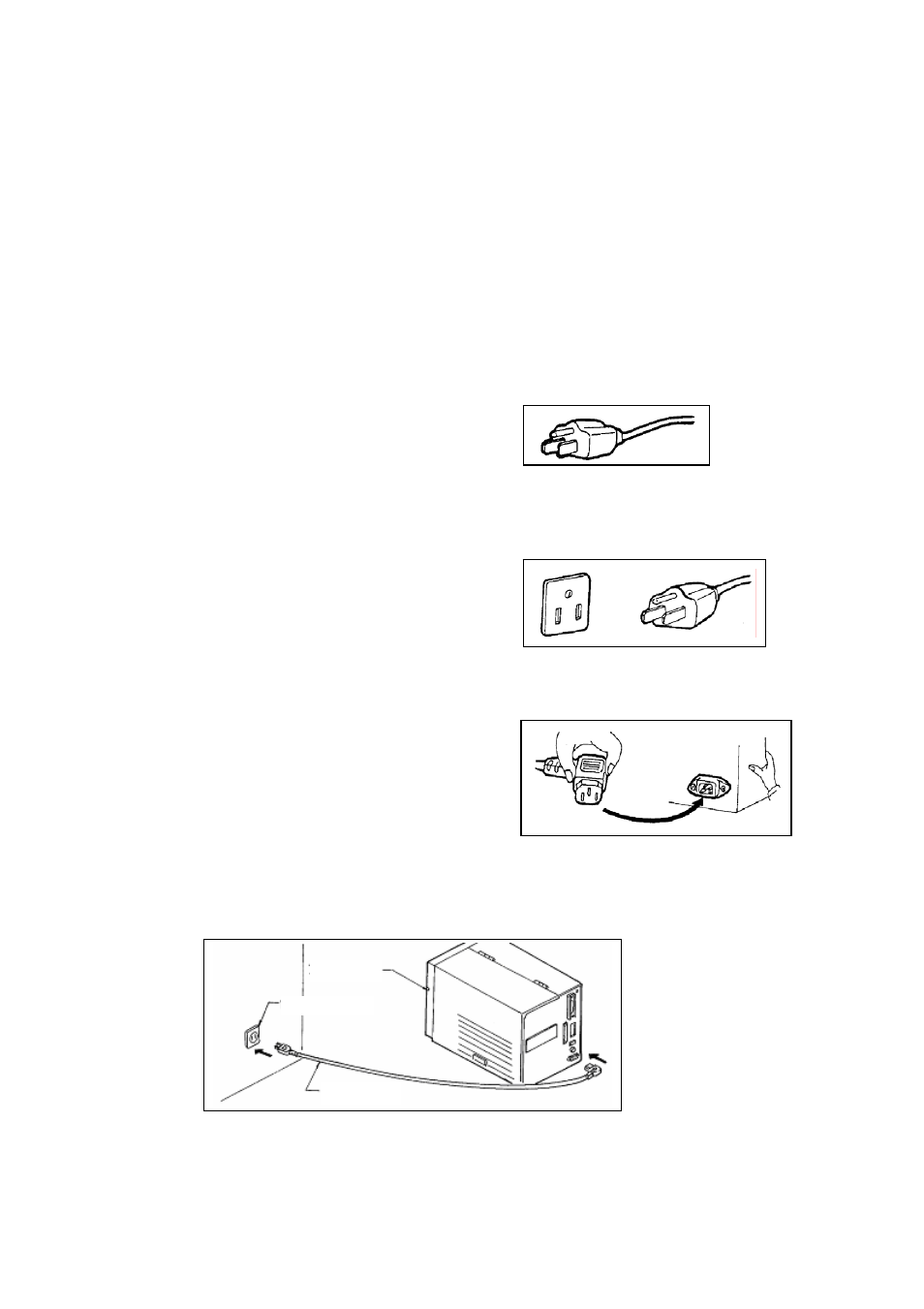 Turning on power, Power supply, Power cord and power outlet | SATO LM400E User Manual | Page 29 / 32