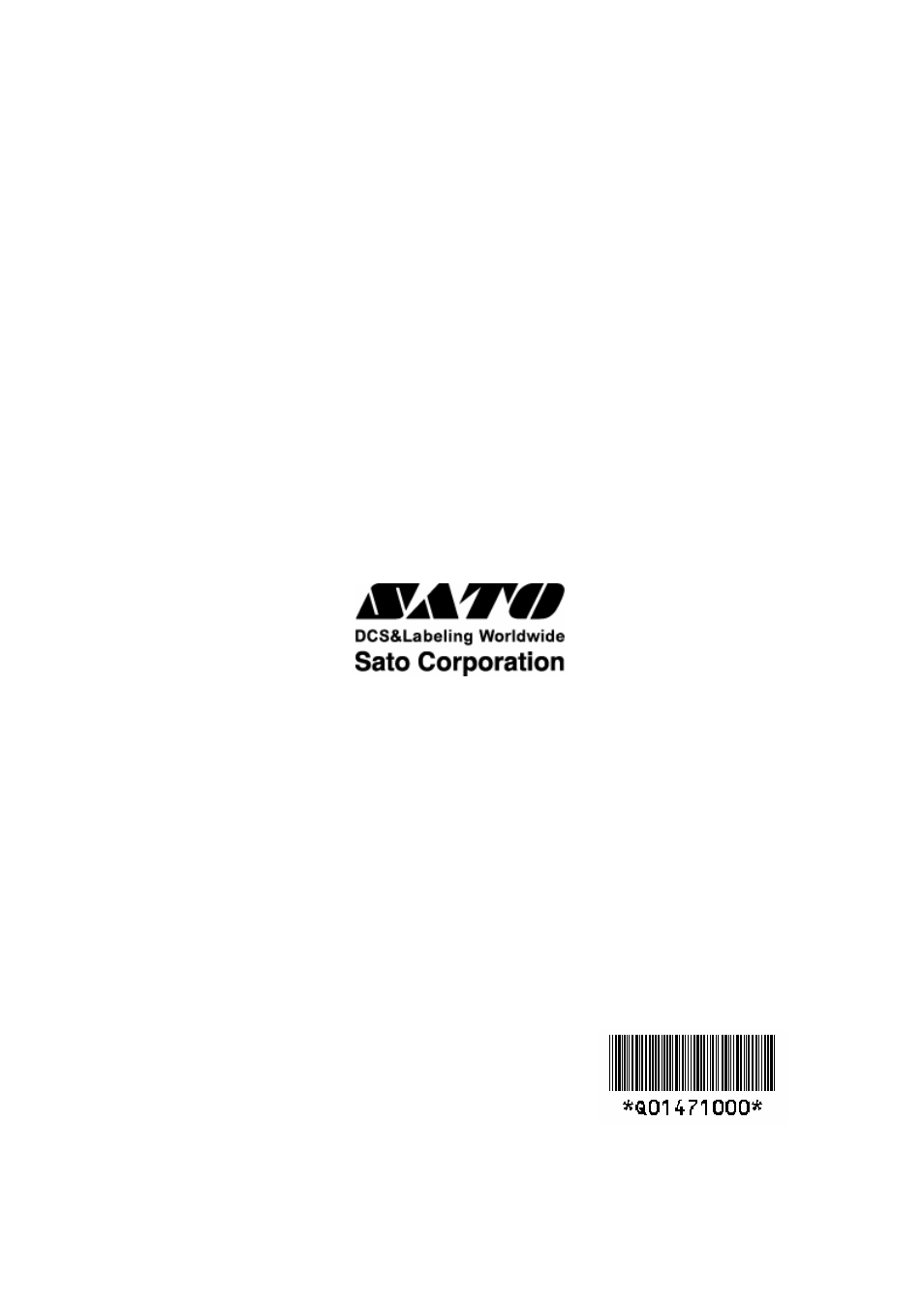 SATO LM400E User Manual | Page 32 / 32