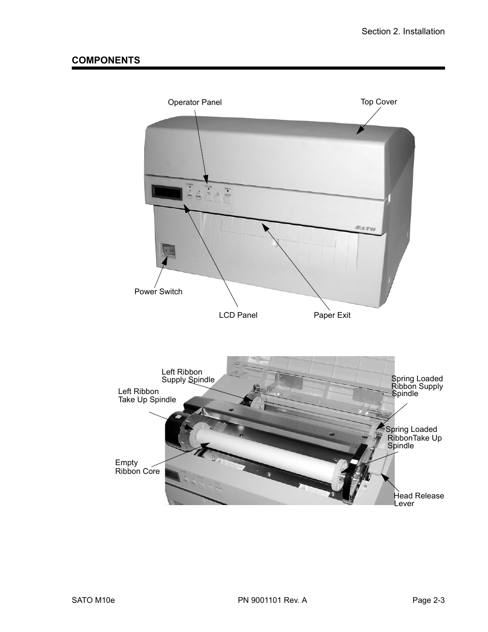 SATO M10e User Manual | Page 15 / 82