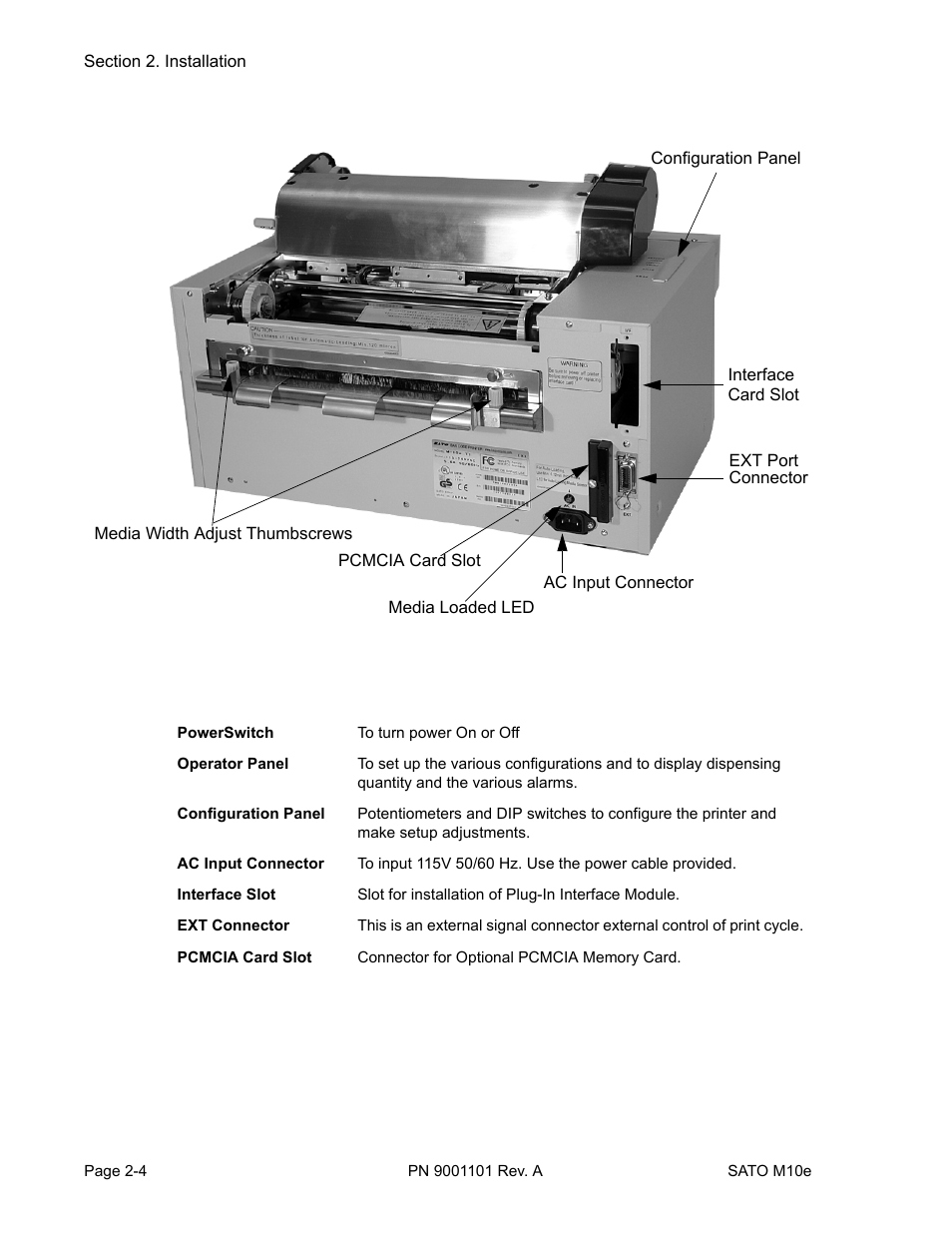 SATO M10e User Manual | Page 16 / 82