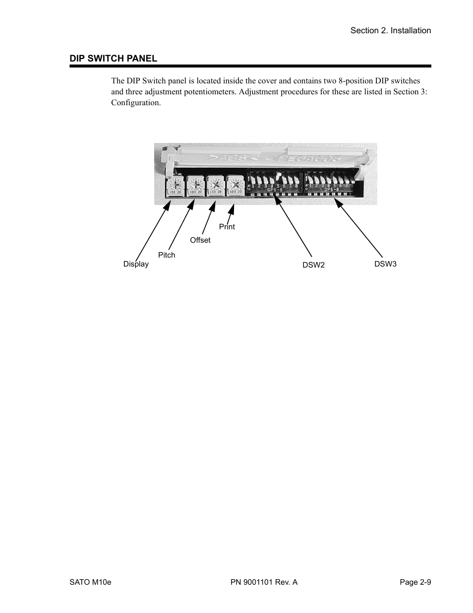 SATO M10e User Manual | Page 21 / 82