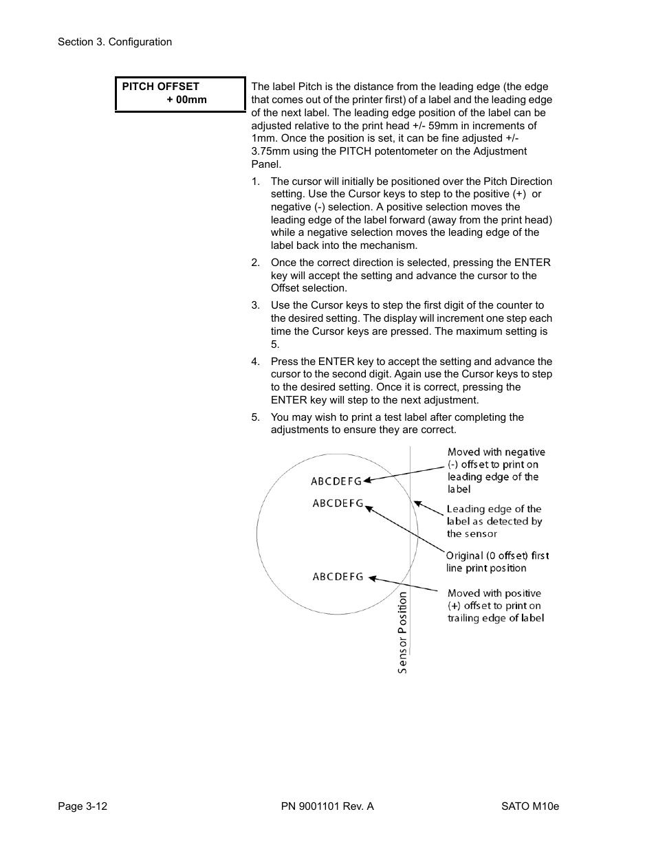 SATO M10e User Manual | Page 34 / 82