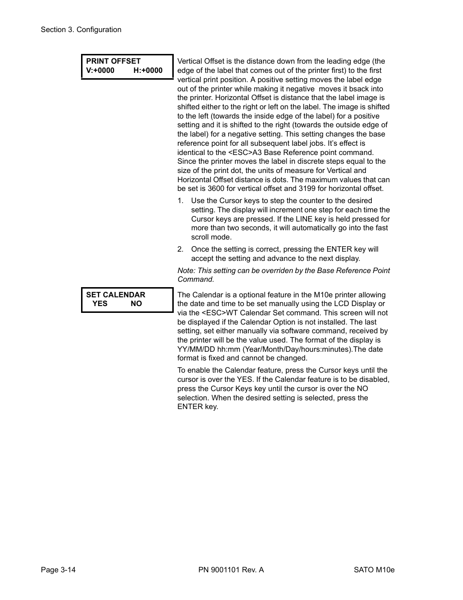 SATO M10e User Manual | Page 36 / 82