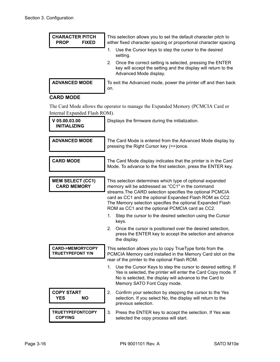 SATO M10e User Manual | Page 38 / 82