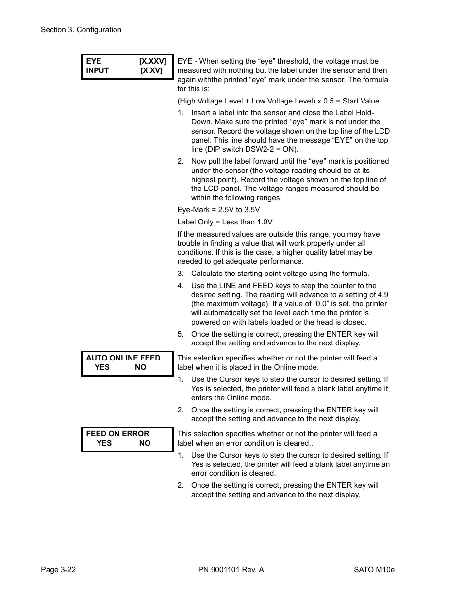 SATO M10e User Manual | Page 44 / 82