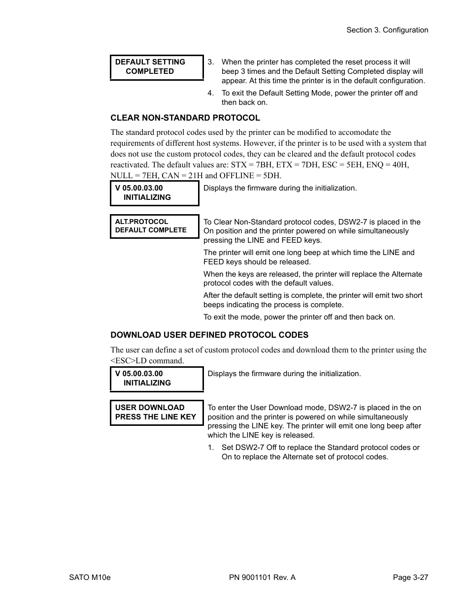 SATO M10e User Manual | Page 49 / 82