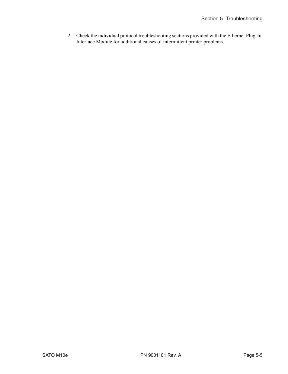 SATO M10e User Manual | Page 61 / 82