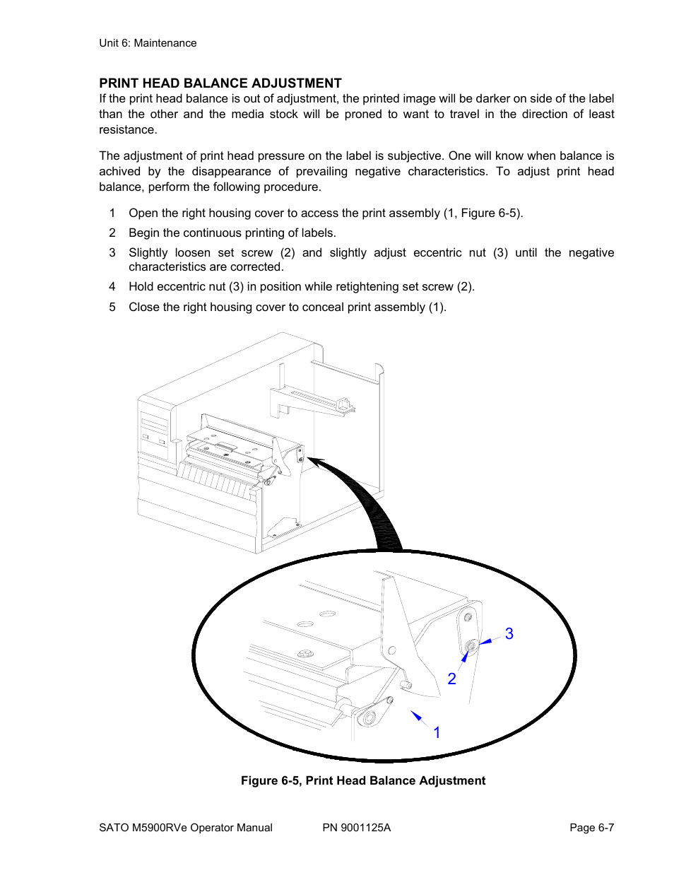 SATO M5900RVe User Manual | Page 65 / 66