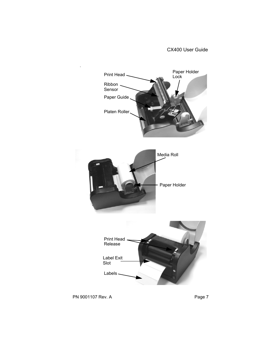 SATO CX400 User Manual | Page 9 / 26