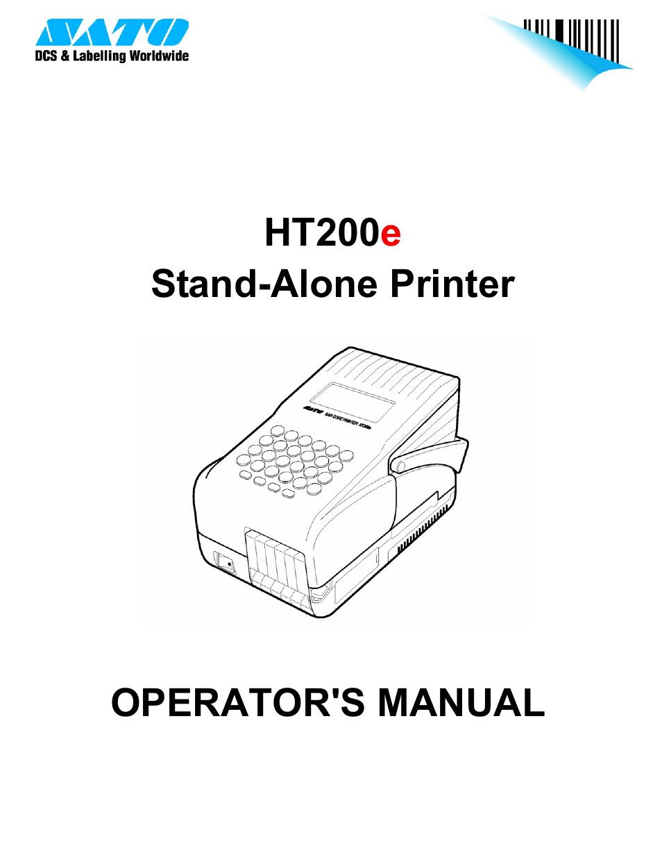 SATO HT200e User Manual | 152 pages