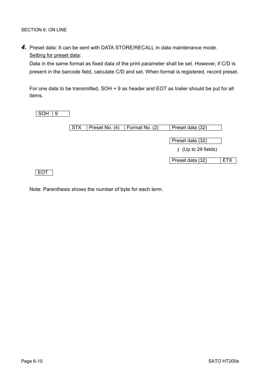 SATO HT200e User Manual | Page 115 / 152