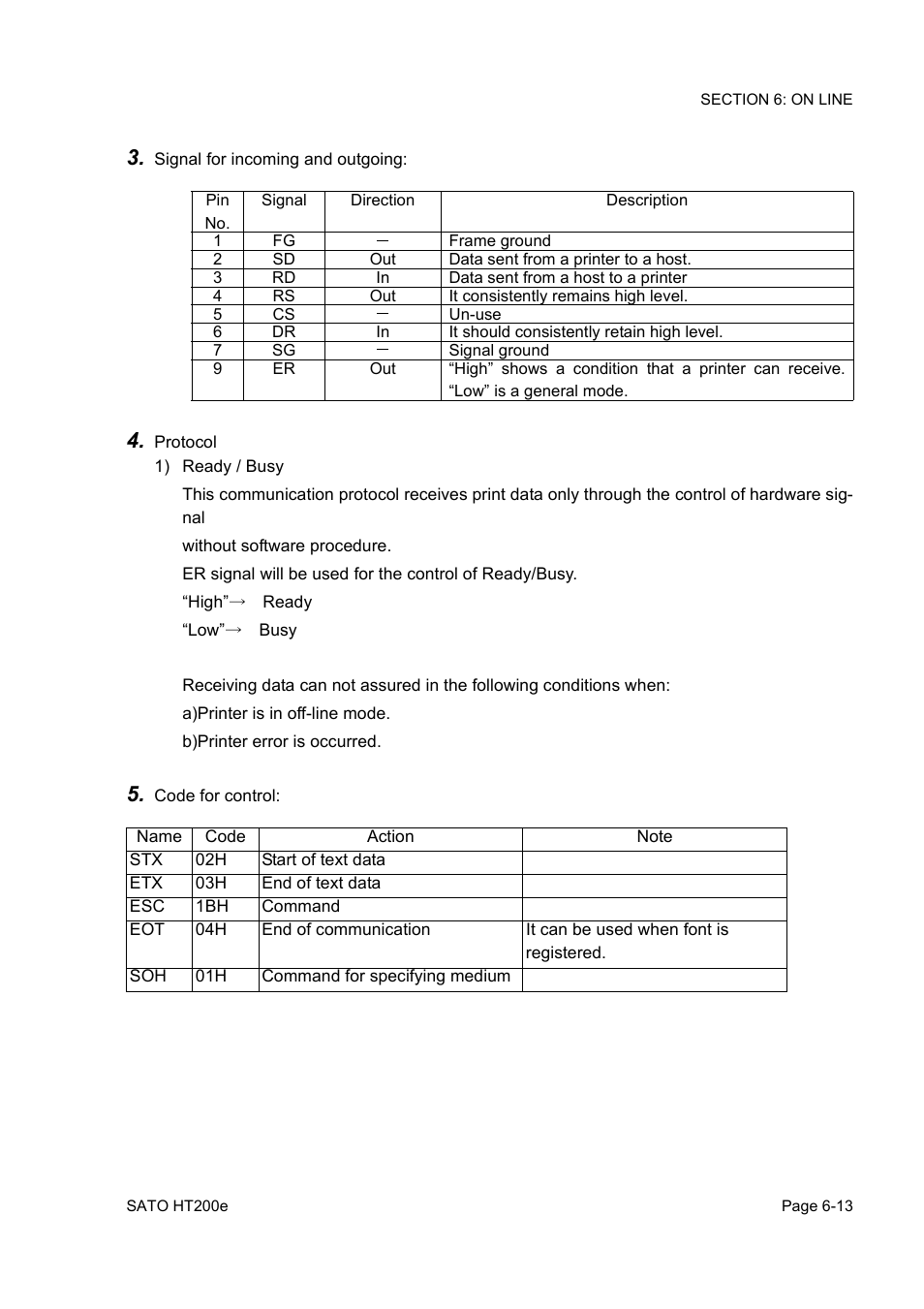 SATO HT200e User Manual | Page 118 / 152