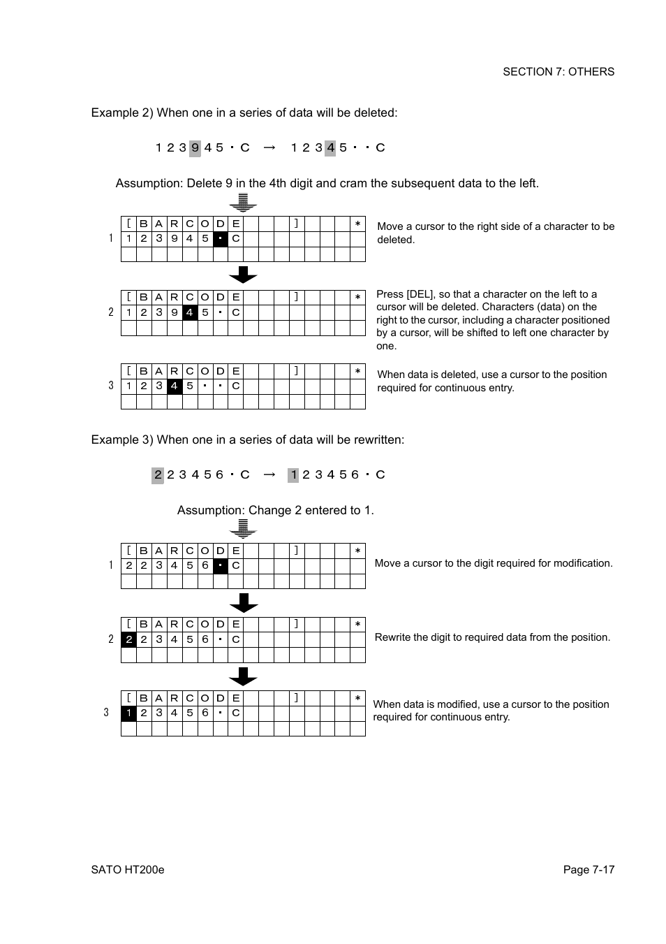 SATO HT200e User Manual | Page 137 / 152