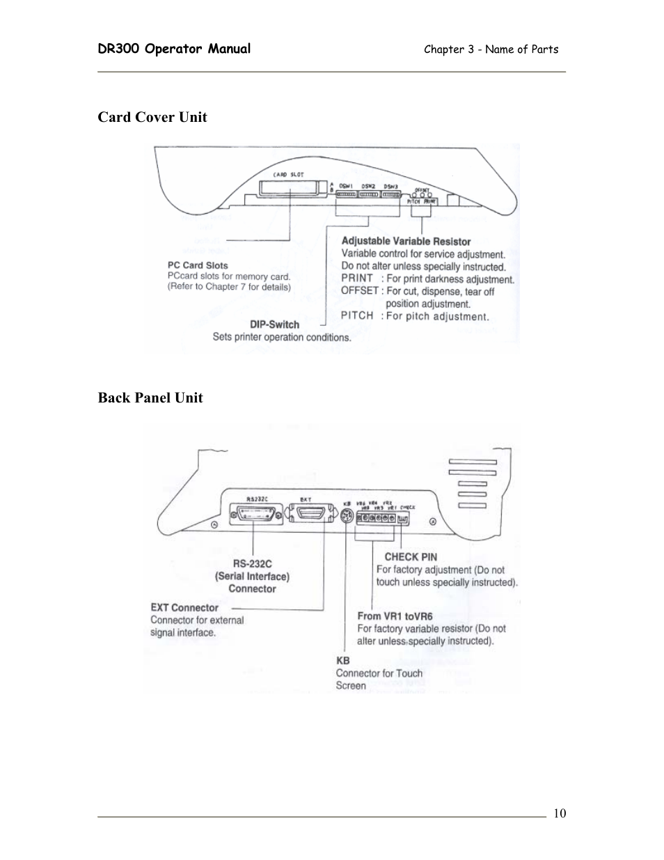 SATO DR300 User Manual | Page 12 / 96