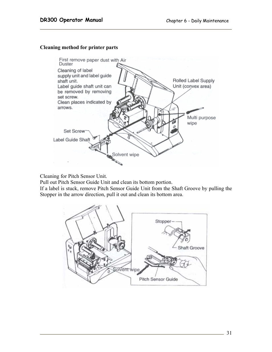 SATO DR300 User Manual | Page 33 / 96