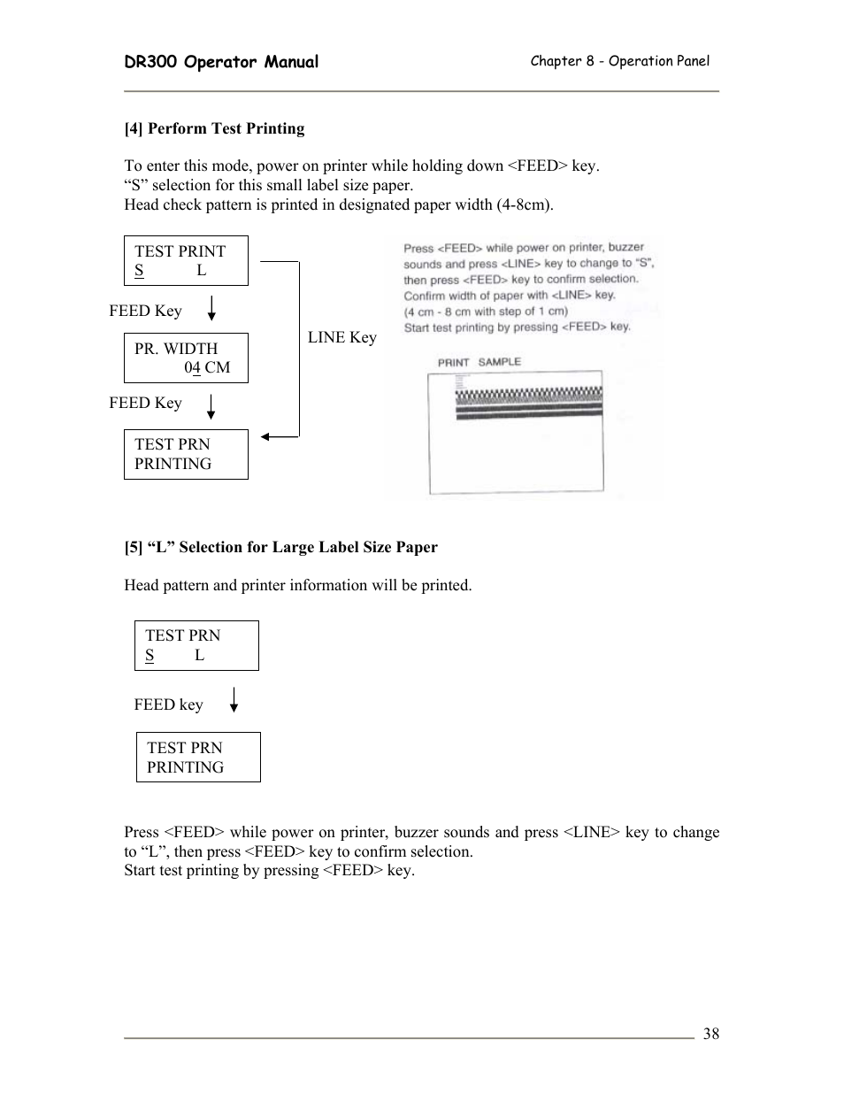 SATO DR300 User Manual | Page 40 / 96