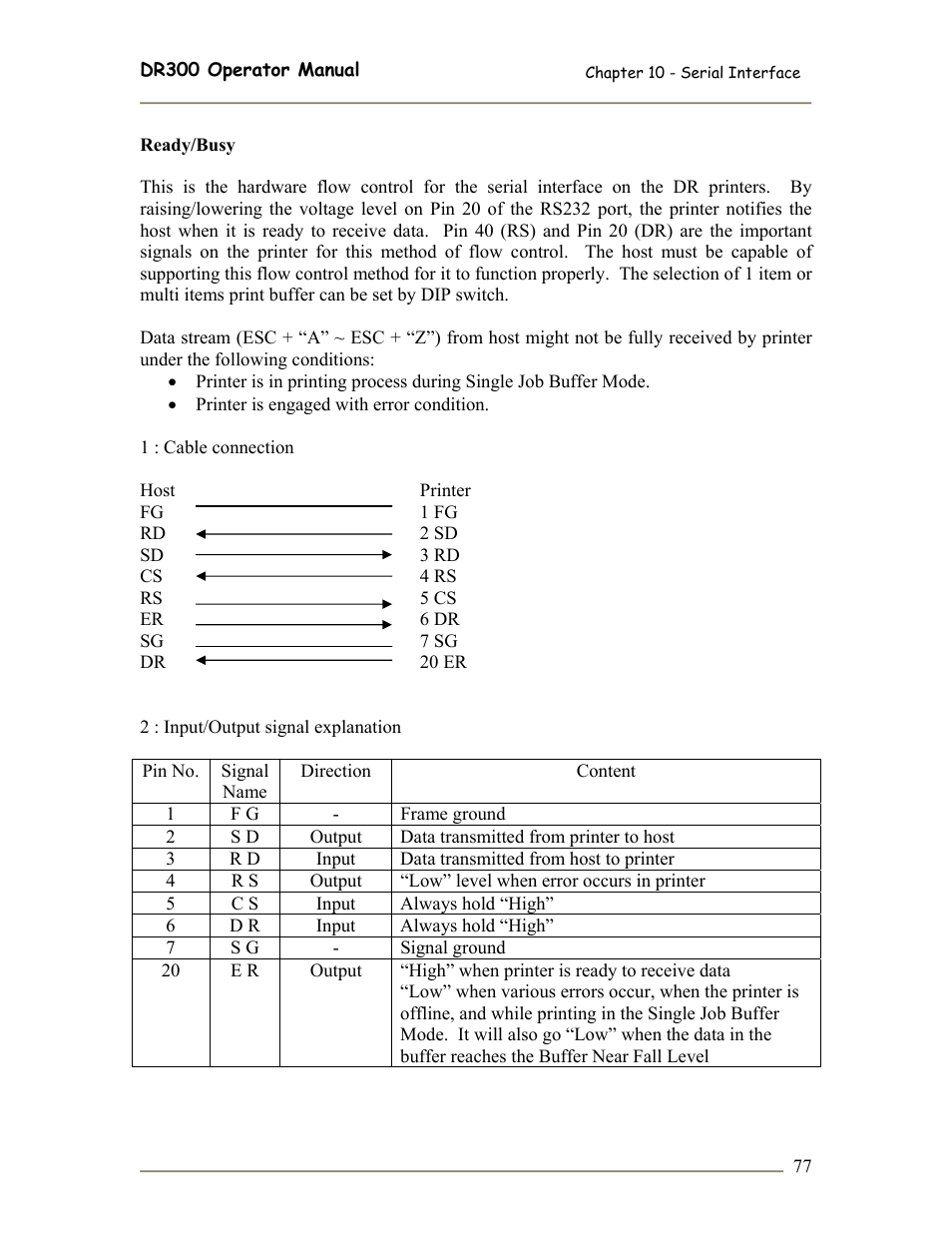 SATO DR300 User Manual | Page 79 / 96