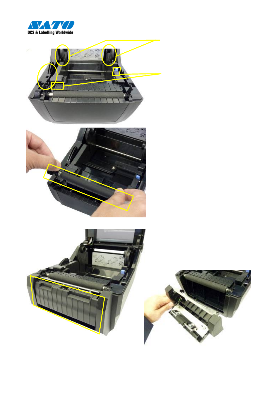 SATO CG 408 User Manual | Page 17 / 39