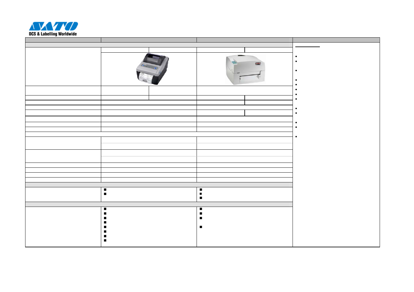 SATO CG 408 User Manual | Page 26 / 39