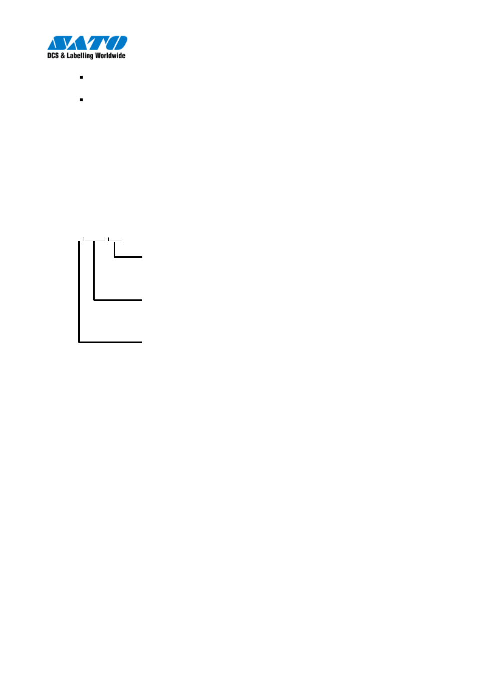 Positioning summary, Product nomenclature, Cg4 xx x t | SATO CG 408 User Manual | Page 5 / 39