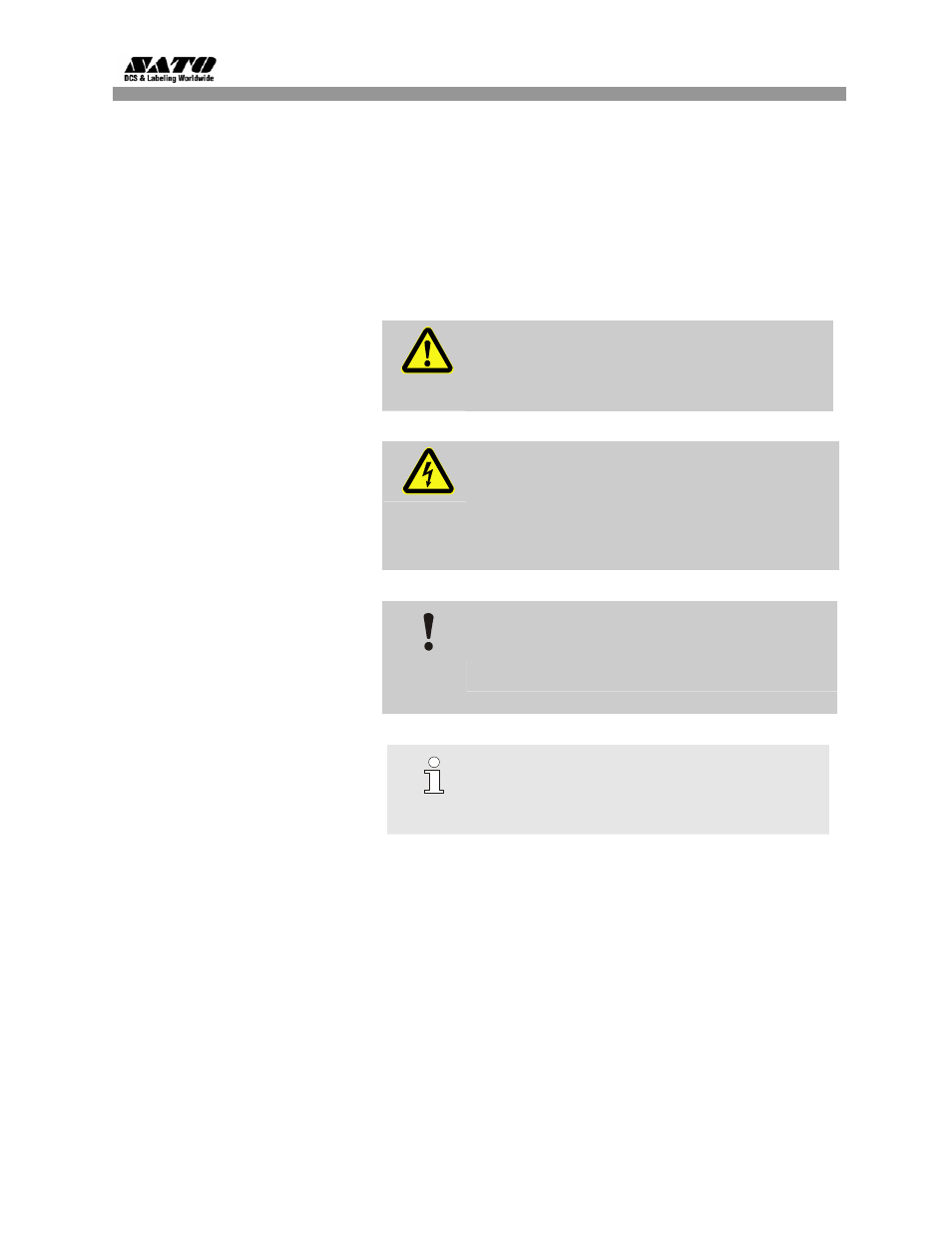 SATO GL 4xxe Series User Manual | Page 3 / 10