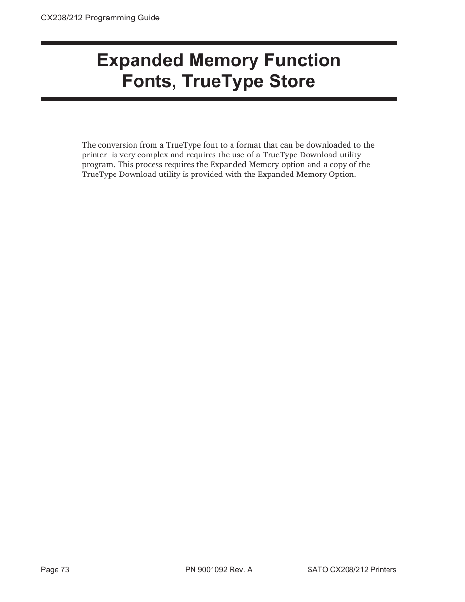 SATO CX208/212 User Manual | Page 77 / 104