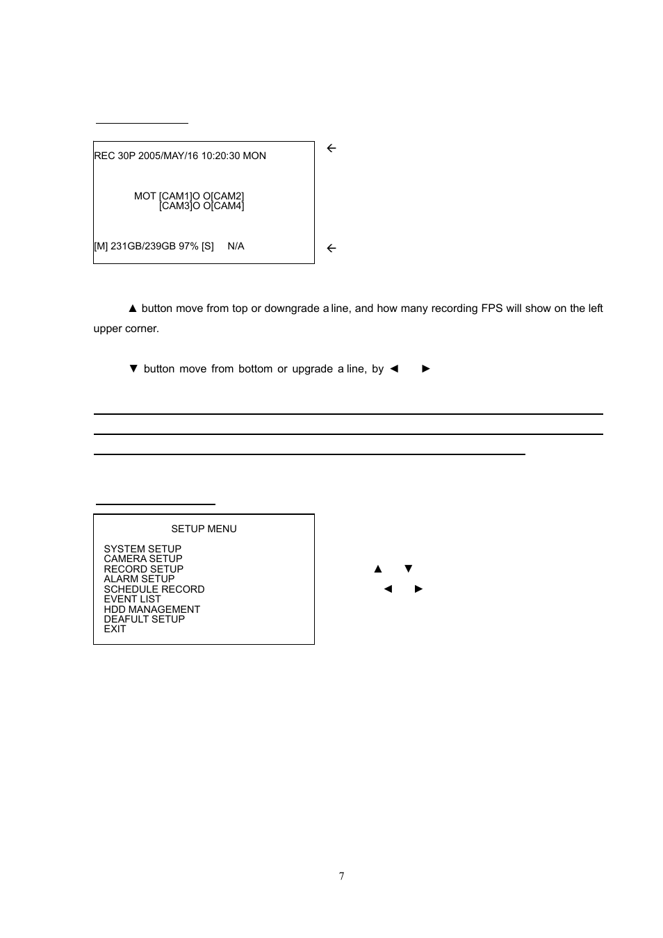 Chapter 3 setup procedures | Sampo DR-S0426 User Manual | Page 9 / 29