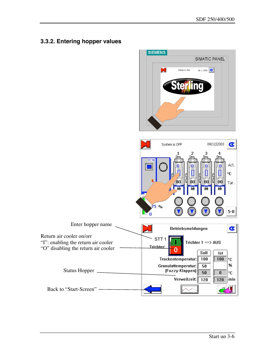 Sterling SDF 250 User Manual | Page 20 / 72