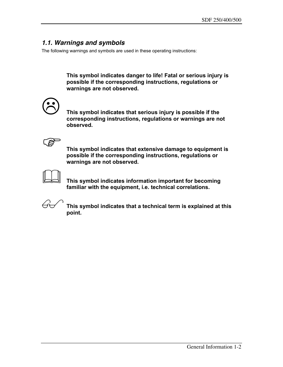 Sterling SDF 250 User Manual | Page 7 / 72