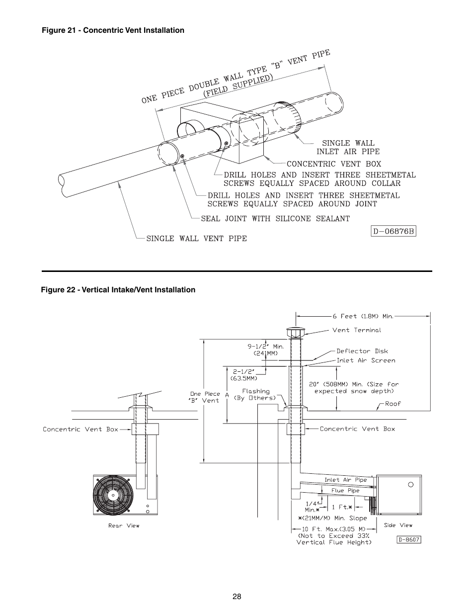 Sterling TUBULAR GAS FIRED DIRECT SPARK PROPELLER UNIT HEATERS GG-30 User Manual | Page 28 / 44