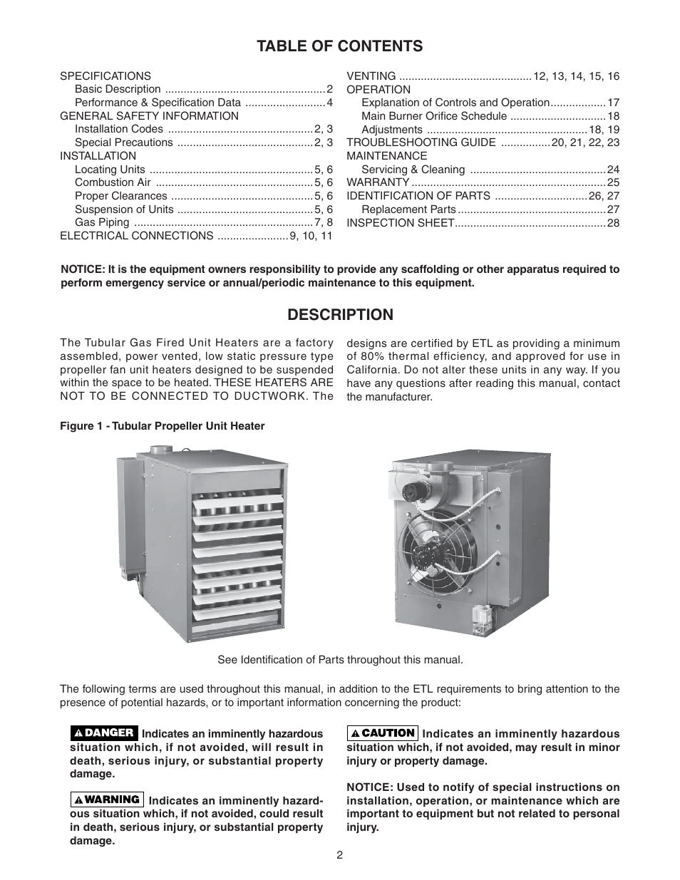 Sterling TF-300 User Manual | Page 2 / 28