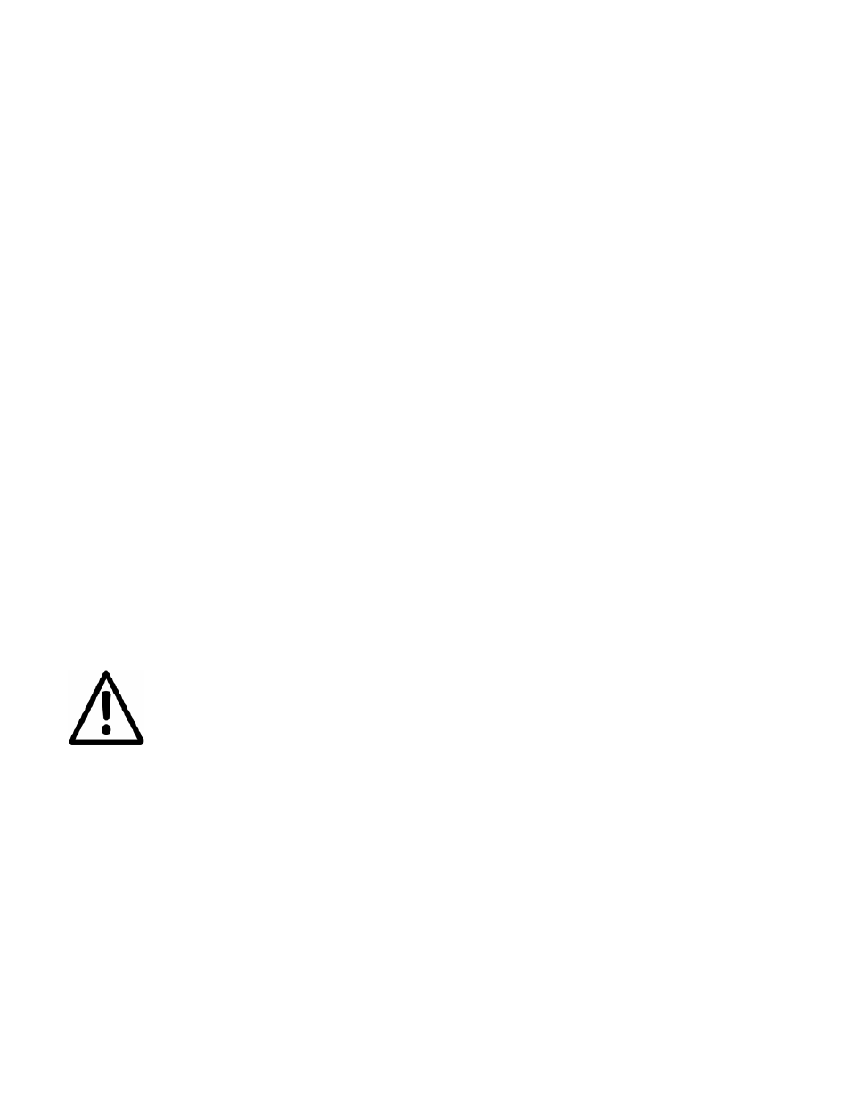 Warning | Sterling SXS Series User Manual | Page 50 / 73