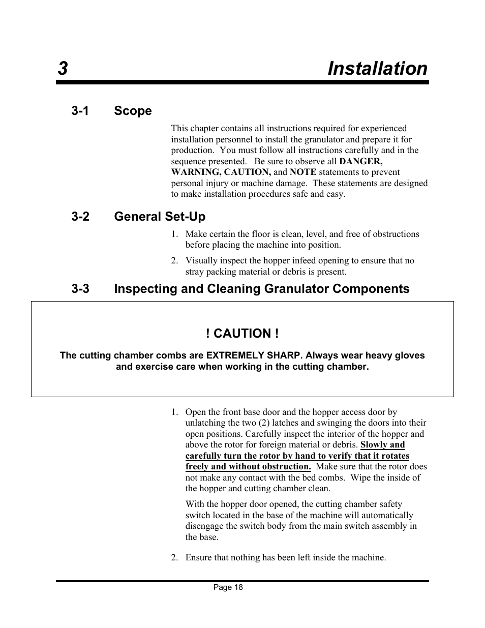 3installation | Sterling EX909 User Manual | Page 18 / 44