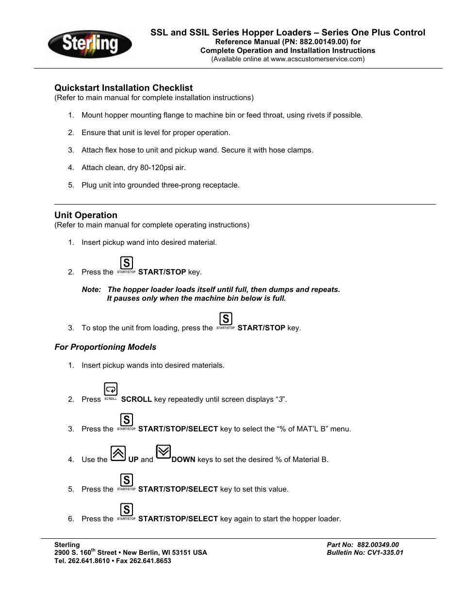 Sterling SSL User Manual | 4 pages