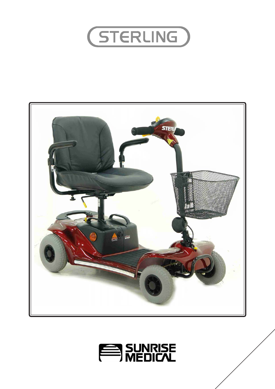 Sterling Mobility Scooter User Manual | 40 pages