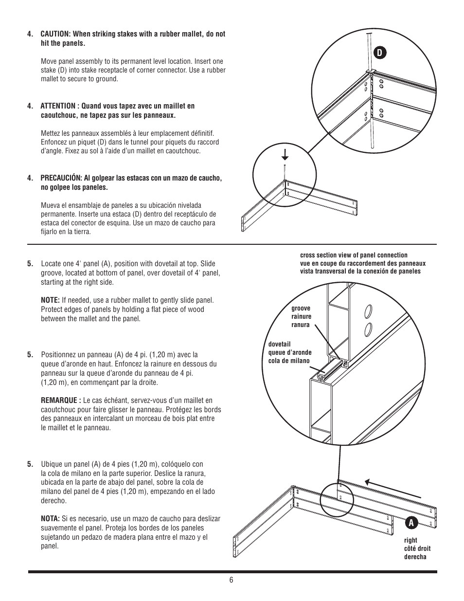 Suncast RBD939 User Manual | Page 6 / 12