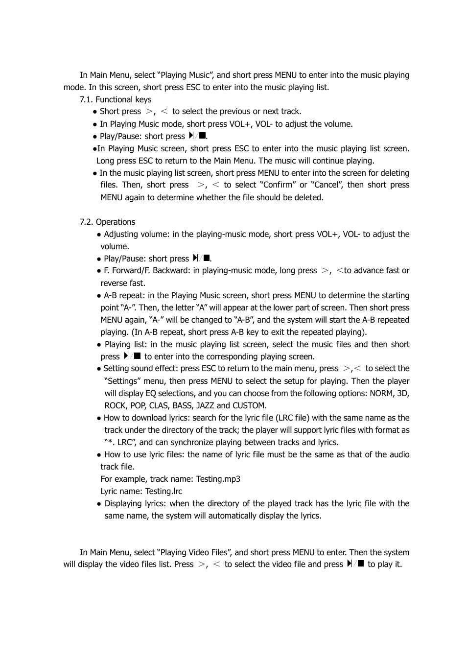 Super Talent Technology Digital Multimedia Player User Manual | Page 6 / 17