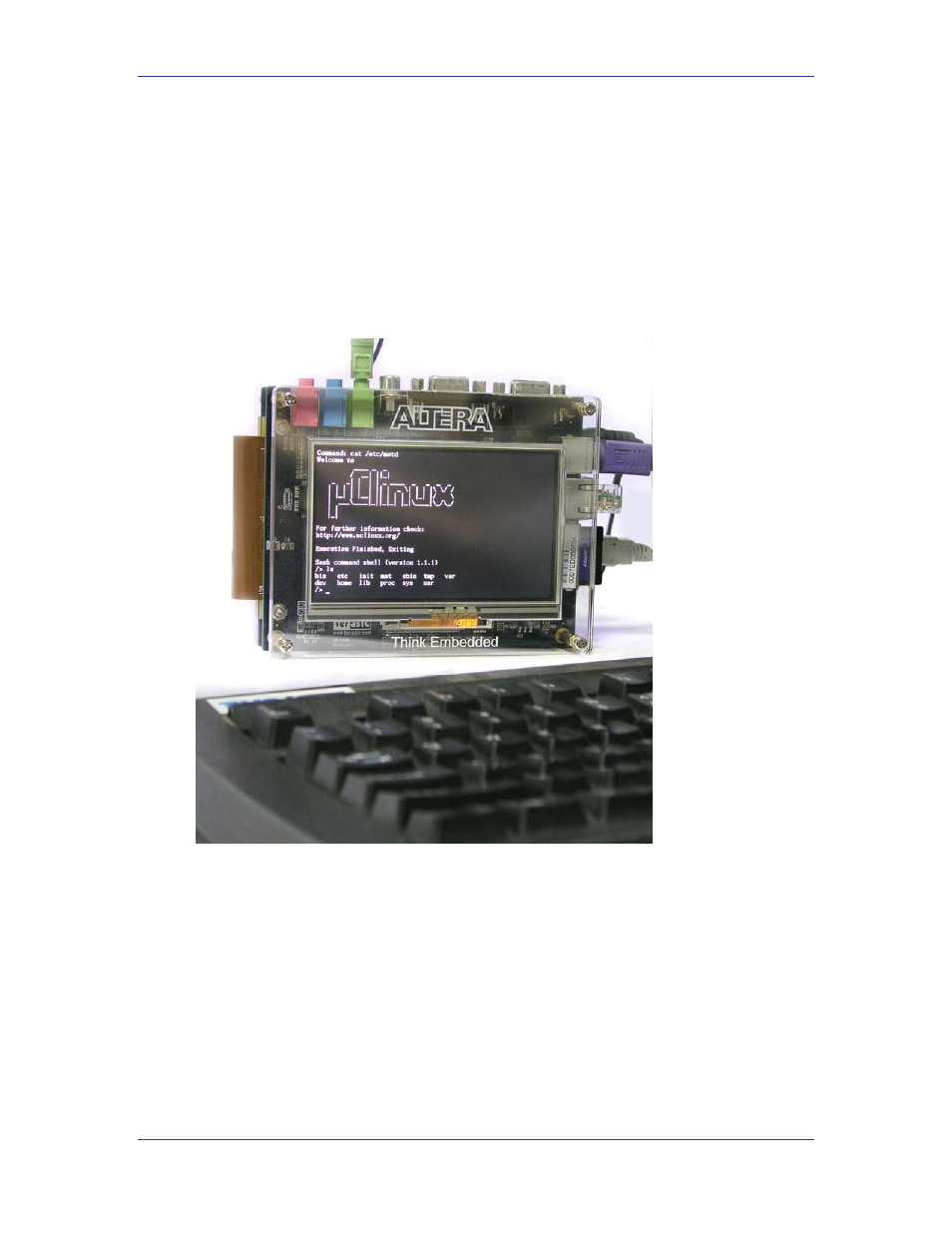 Booting uclinux on neek lcd | SLS Audio NEEK Board Support Package uClinux User Manual | Page 61 / 62