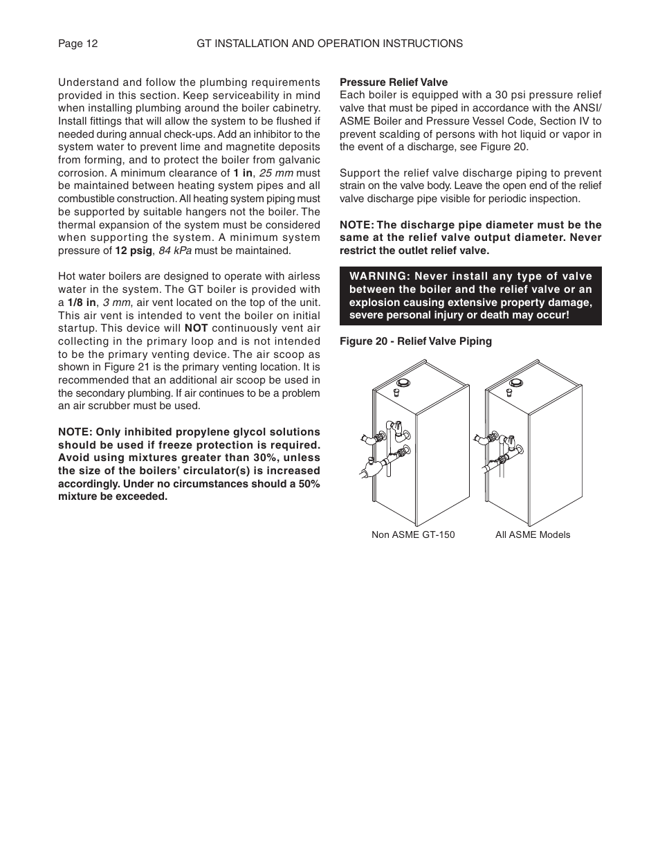 Smith Cast Iron Boilers GT Series User Manual | Page 12 / 44