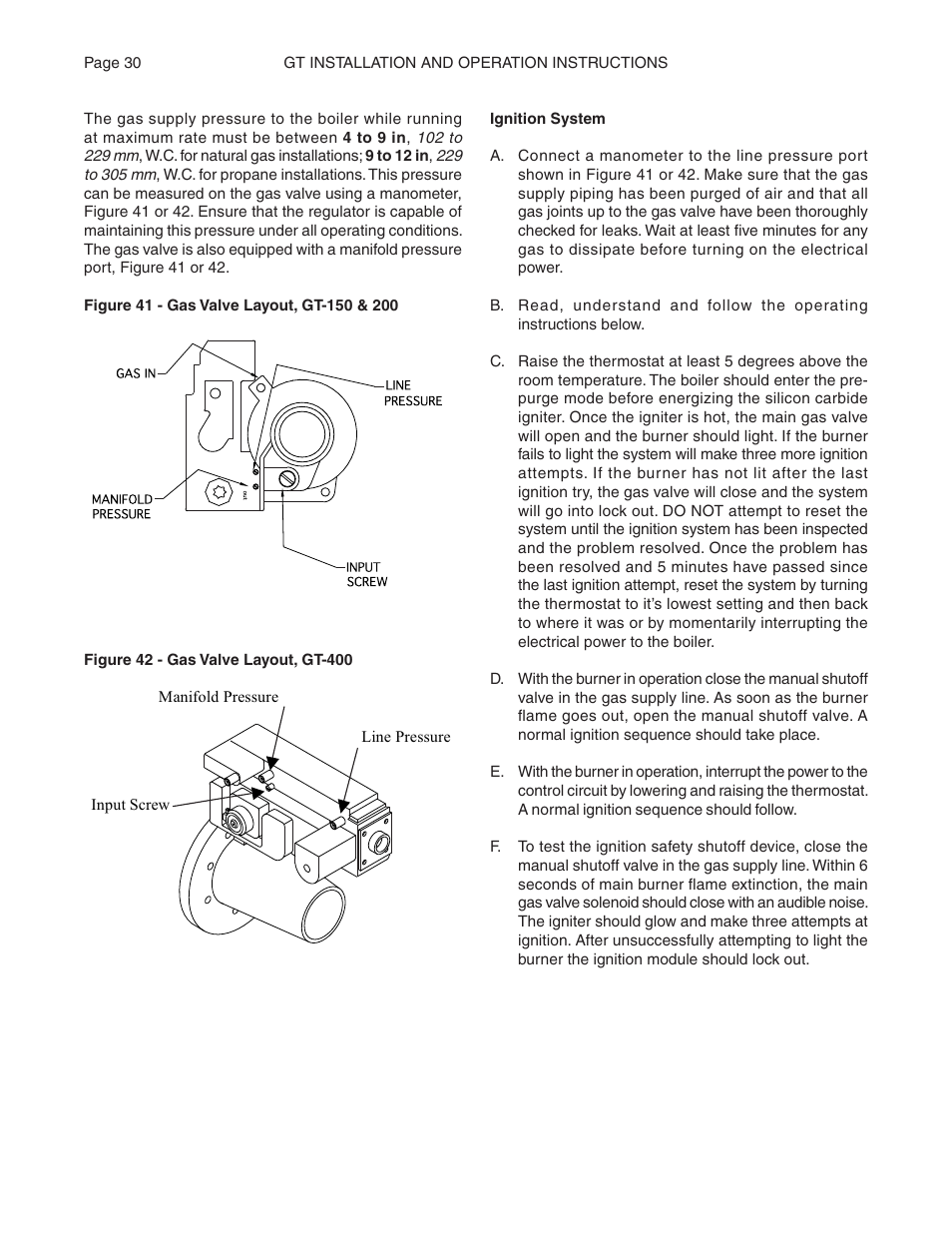 Smith Cast Iron Boilers GT Series User Manual | Page 30 / 44