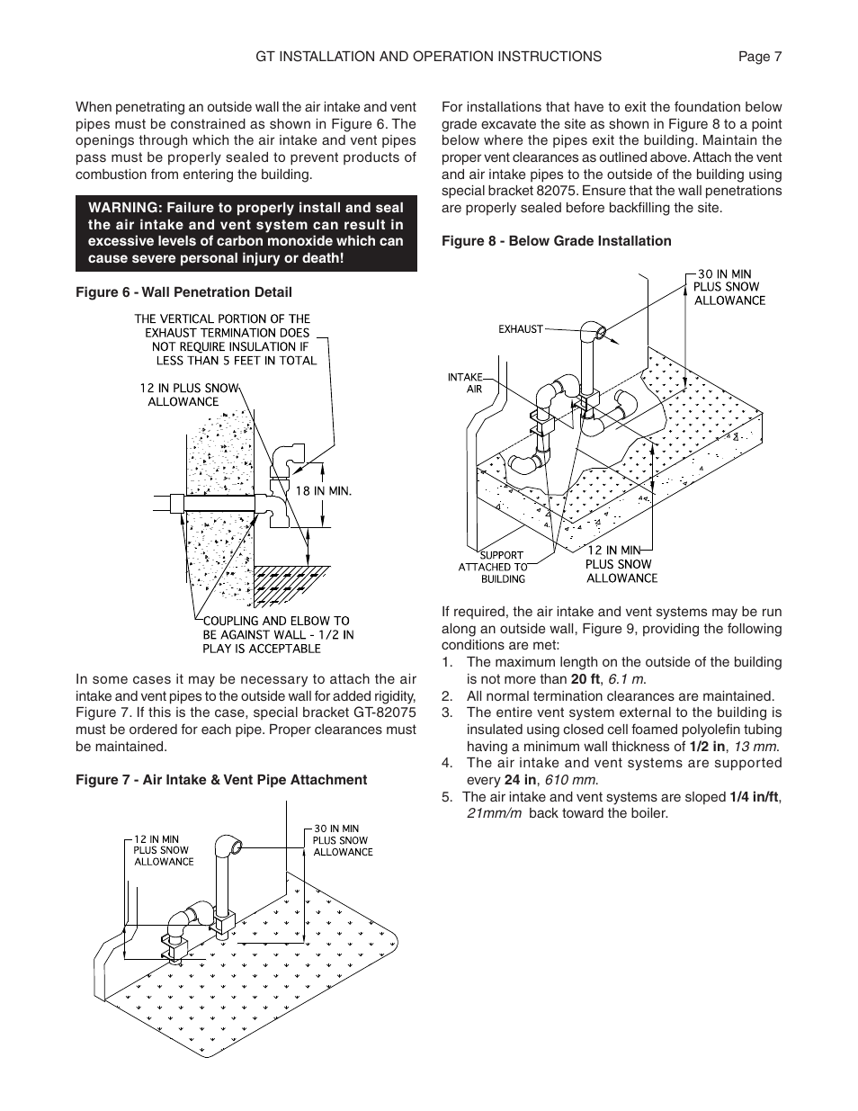 Smith Cast Iron Boilers GT Series User Manual | Page 7 / 44