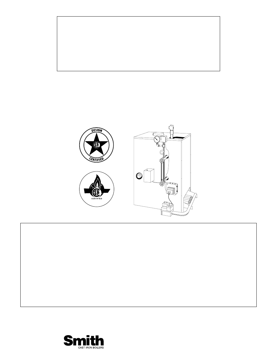 Smith Cast Iron Boilers GB250 SERIES User Manual | 28 pages