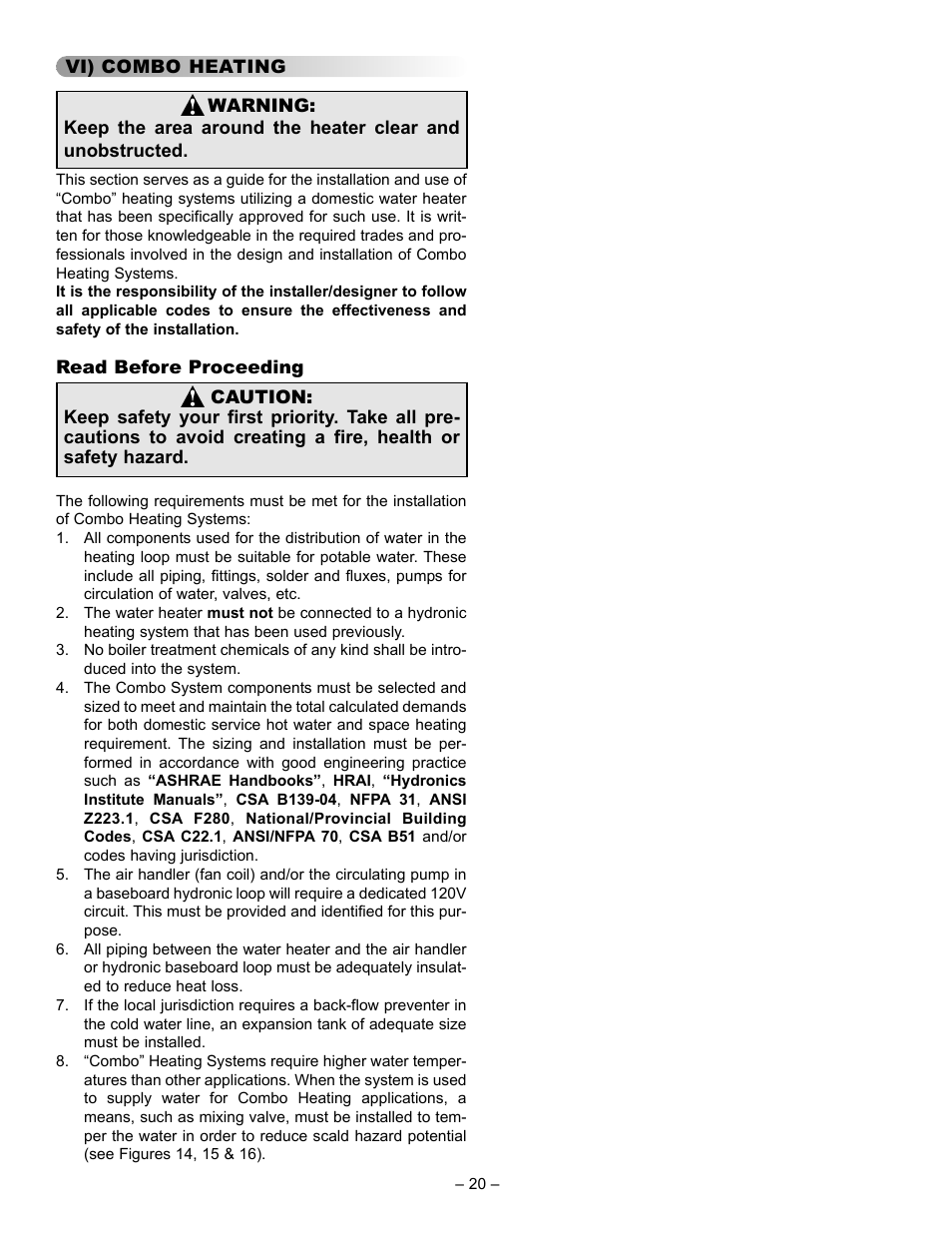 John Wood Oil-Fired User Manual | Page 20 / 26