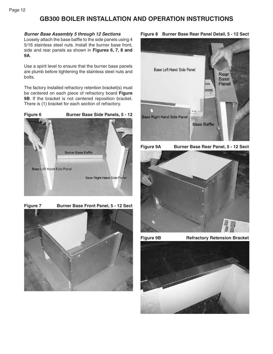 Smith Cast Iron Boilers GB300 User Manual | Page 12 / 52