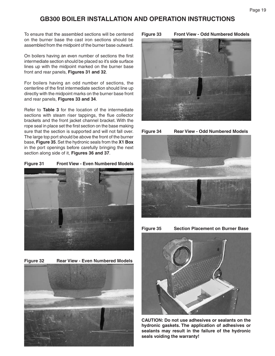 Smith Cast Iron Boilers GB300 User Manual | Page 19 / 52